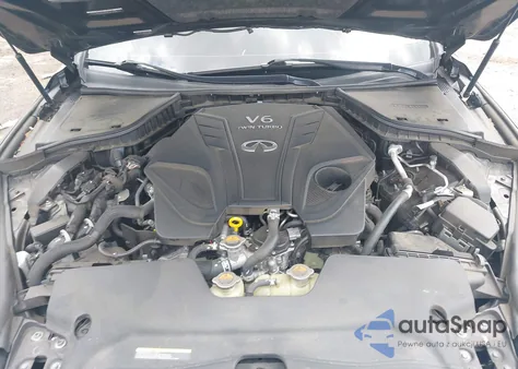 2019 Infiniti Q50 3.0T Luxe z USA, uszkodzony, nr VIN JN1EV7AR1KM553722